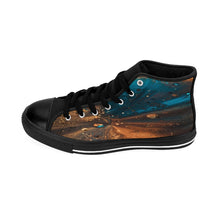 Load image into Gallery viewer, Outer Space Men&#39;s High Top Trainers
