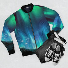 Load image into Gallery viewer, Northern Lights Bomber Jacket
