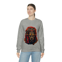 Load image into Gallery viewer, Gangster Lion Unisex Crewneck Sweatshirt
