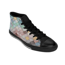 Load image into Gallery viewer, Geometric Men&#39;s High Top Trainers
