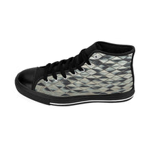 Load image into Gallery viewer, Grey Men&#39;s High Top Trainers
