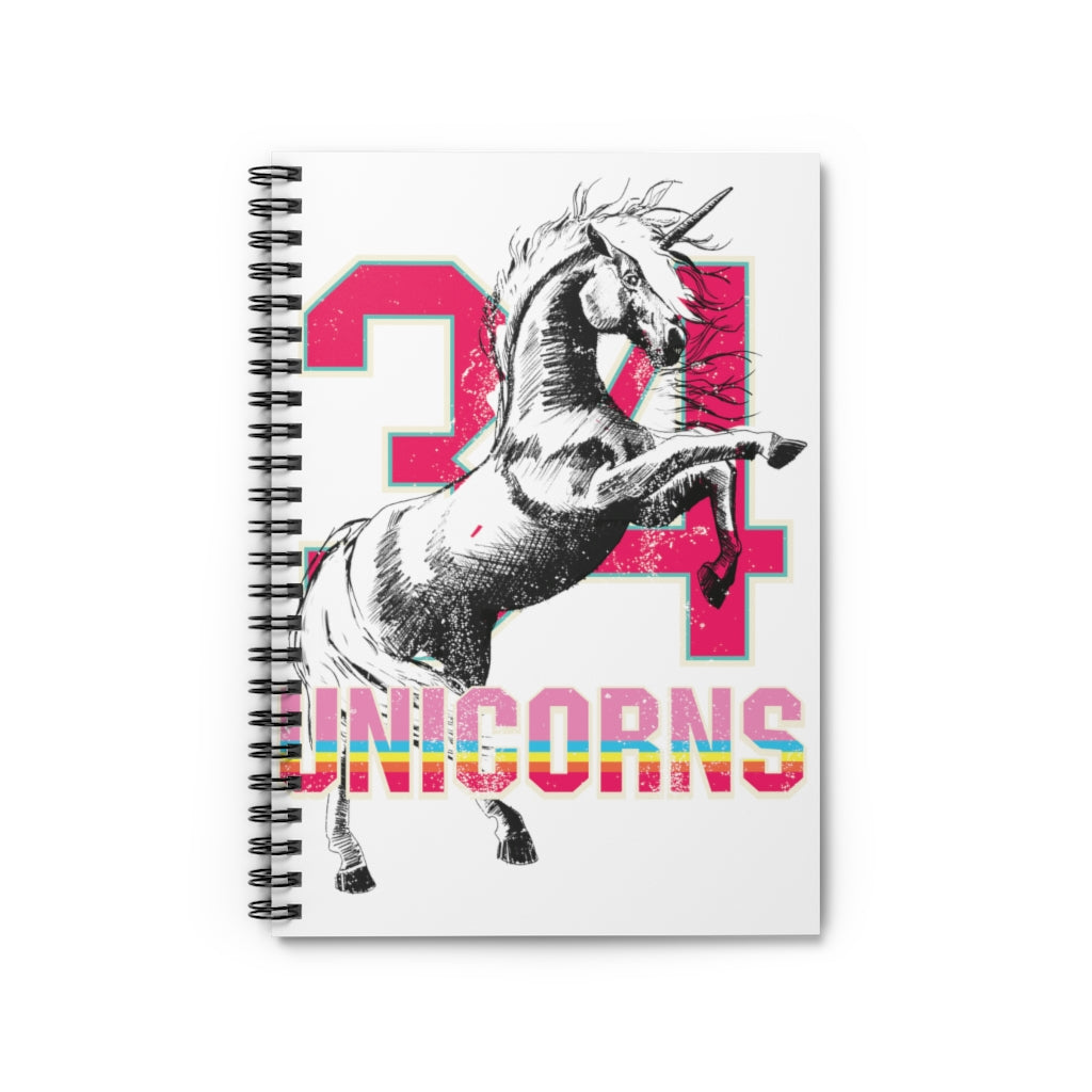 Unicorn Spiral Notebook