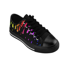 Load image into Gallery viewer, Multi-Coloured Rain Drops Women&#39;s Trainers
