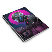 Load image into Gallery viewer, Night Rider Spiral Notebook
