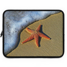 Load image into Gallery viewer, Laptop Bag Beach &amp; Star Fish
