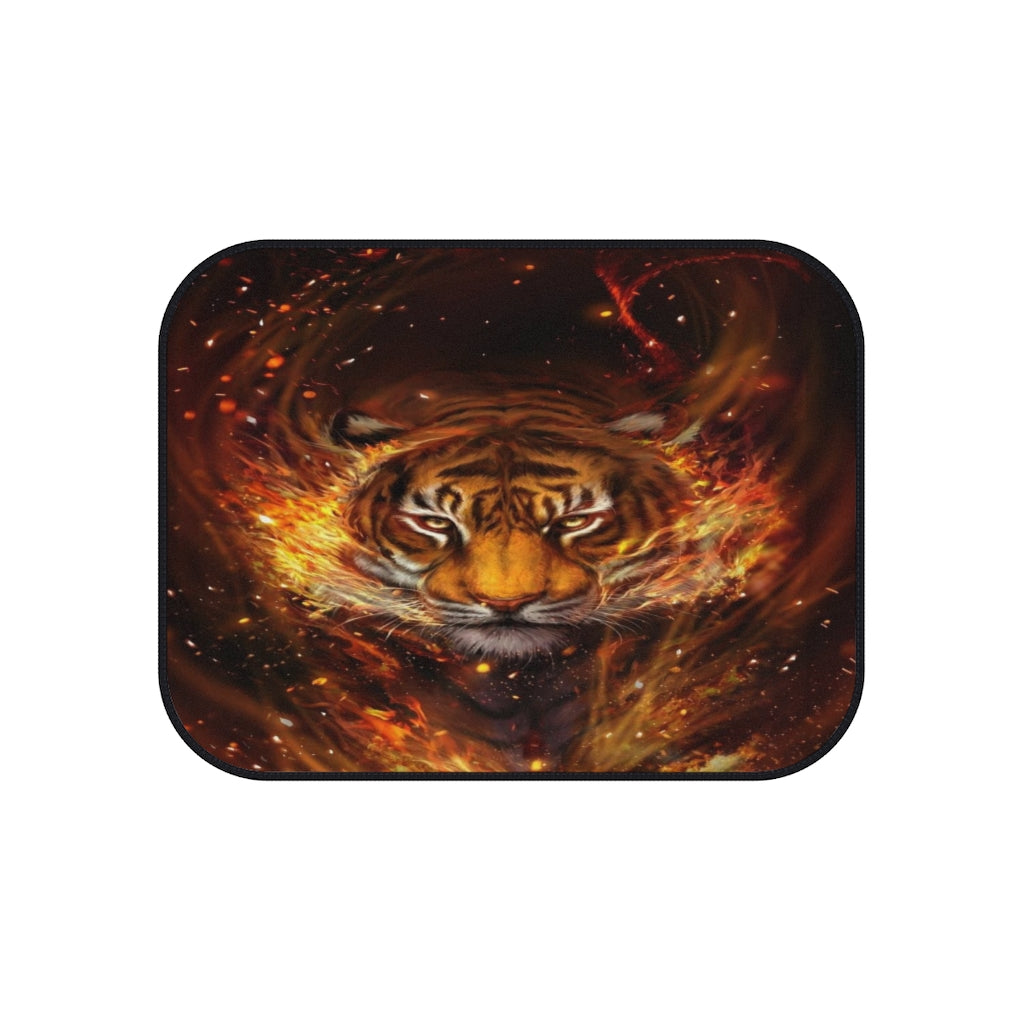 Fiery Tiger Car Floor Mats (2x Rear)